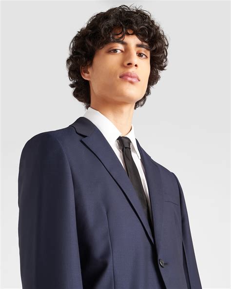 prada navy suit|Prada men's evening suits.